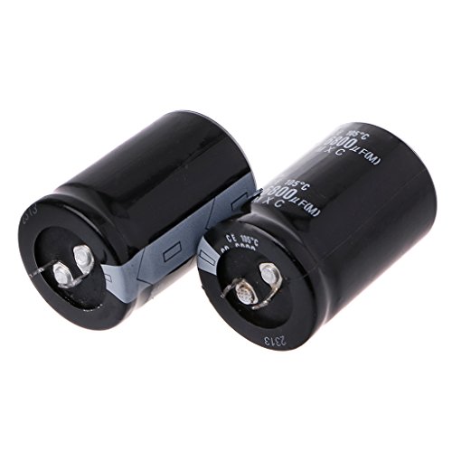 Ocobudbxw 2PCS 63V 6800uF 6800MFD Condensatore