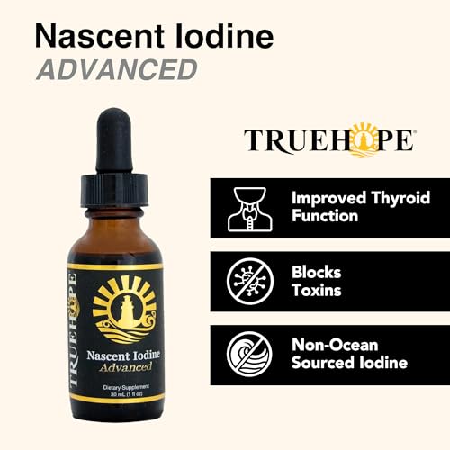 Truehope Pure Nascent Iodine Liquid Supplement - Better Absorbing Than Potassium Iodide & Sodium Iodide, No Fillers, Binders or Additives, Pure Nascent Iodine Advanced 2% Drops 1 Fl Oz, 30 ml — view 4