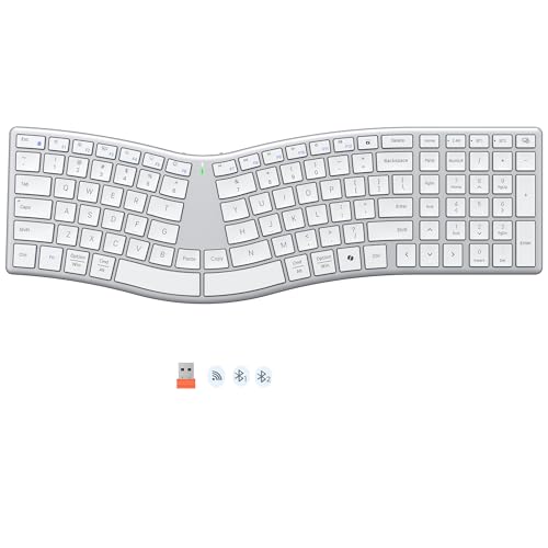 MEETION Slim Low-Profile Split Keyboard