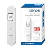 OMRON Gentle Temp 730, Termometro frontale a infrarossi senza contatto con sensore di distanza, Termometro frontale bambini e neonato per misurazione accurate senza contatto anche durante il sonno