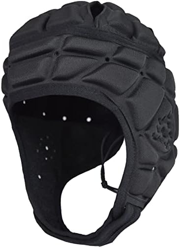 Bohope Youth Flag Football Helmet Soft Padded Headgear Rugby Headguards Shell