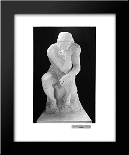 Amazon.com: Auguste Rodin - 20x24 Framed Museum Art Print- The