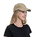 Philysonic 5 Oclock Somewhere Hat It is 5 Oclock Somewhere Hat for Women Baseball Cap Adjustable Cap Natural