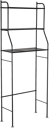 Estante de almacenamiento de 3 niveles sobre el inodoro, organizador de metal para ahorrar espacio para baño, estantes de baño Etagere, soporte