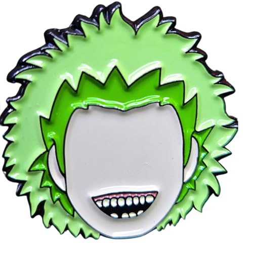 Image of Beetle Juice Sparkle Glitter Cute Lapel Pin Backpacks Set of 2