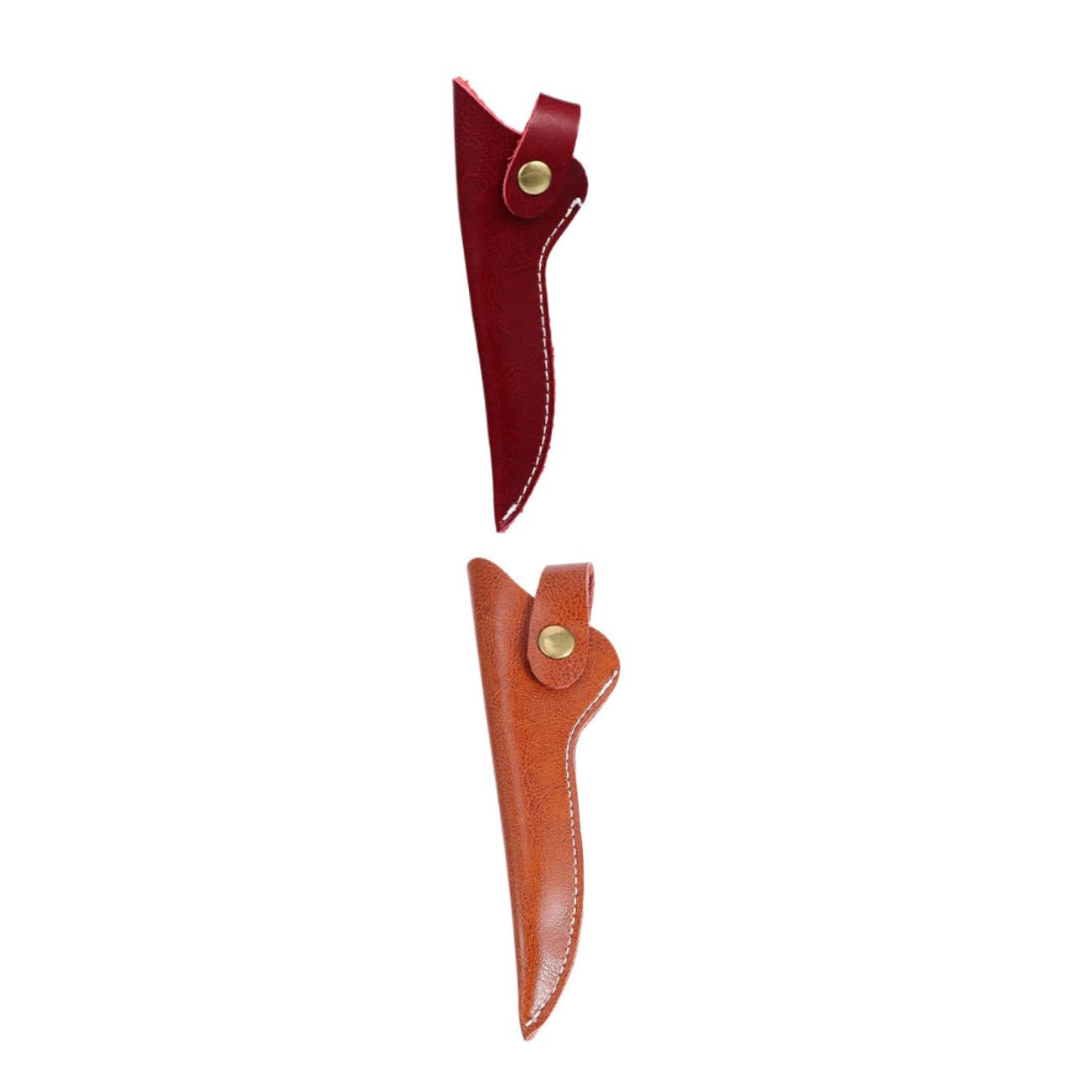 HAKIDZEL Hairdressing Scissors Protector 2pcs Pu Scissor Cover Bag for Hair Salon Supply