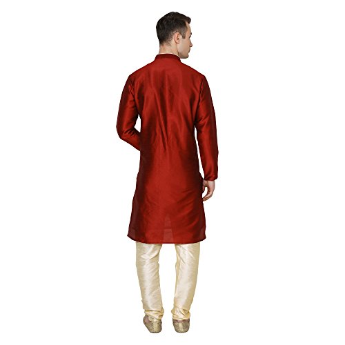 Image of Royal Kurta Men's Silk Blend Kurta Pyjama Set