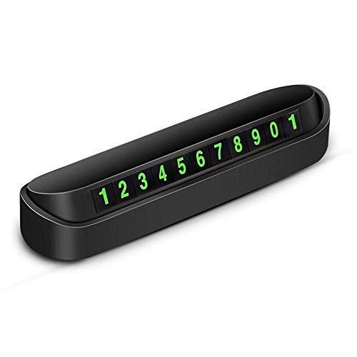 BESTOTTAM Car Dashboard Number Display Mobile Number Display for Car