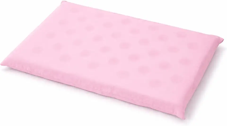 Travesseiro Antissufocante Antialérgico Para Bebê 29x19x3cm (Rosa)