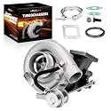 maXpeedingrods Turbolader T3 T04E Turbocharger für Audi für VW 1.8T VR6 .63 AR V Band universal 4/6 Zylinder
