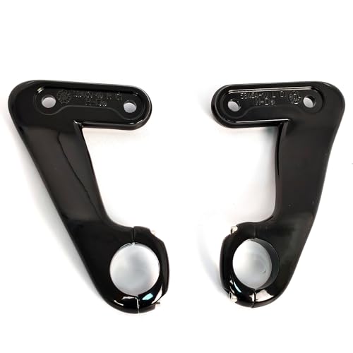 Cyreedom Motorcycle Fairing Support Bracket Front Fairing Support Kit compatiable for Harley Road Glide Ultra FLTRU, Custom FLTRX 2010-2013 (Black)