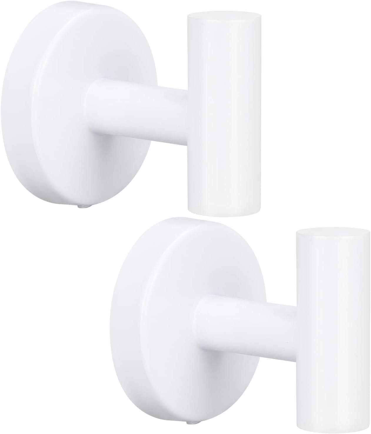 Mdvora Towel Hooks, 2 Pack Robe Hook, Bathroom Coat Hook Wall Mounted ...