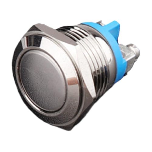 Boton interruptor de 16mm con tornillo y reinicio para automatizacion 2