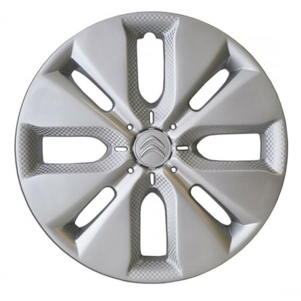 Kit di 4 copricerchi adattabili - per CITROEN C3 - diametro 15 pollici - non originali