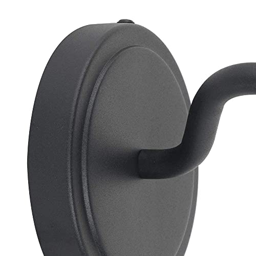 Yosoan Vintage Industrial Vanity Wall Light, 1-Light Black Holder Curved Elegant Gooseneck With Bell Glass Clear Shade Wall Lamp For Bathroom Porch Kitchen Living Room Restaurant #TOP6