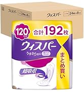 ウィスパーうすさら安心尿ケアパッド３００ｃｃ１８枚入✖１６パック(合計２８８枚) Amazon | [大容量]ウィスパー うすさら安心 300cc 18枚 (尿漏れパッド