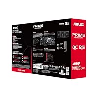 ASUS Prime Radeon RX 9070 GRE OC Edition Gaming Grafikkarte (AMD Radeon RX 9070, PCIe 5.0, HDMI/DP 2.1, Dual-BIOS-Schalter, Axial-Tech-Lüfter, 2,5-Slot-Design, MaxContact, PRIME-RX9070GRE-O12G) – Ansicht 7