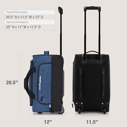 Pacific Gear Duffel Bag with Rolling Wheels by Pacific Gear - Image 2