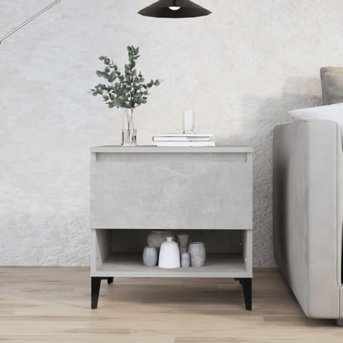 Table d'appoint de style industriel moderne pour salon et chambre - 2