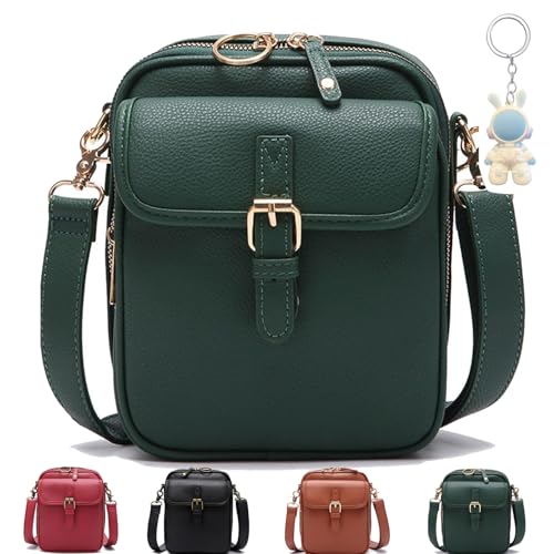 Collaboraten1 Crossbody Leather Bag,Urvashi Crossbody Leather Bag,Anti Theft Shoulder Bags,With Card Slots