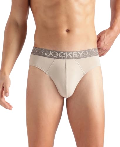 Image of Jockey US07 Men Super Combed Cotton Elastane Stretch Solid Brief