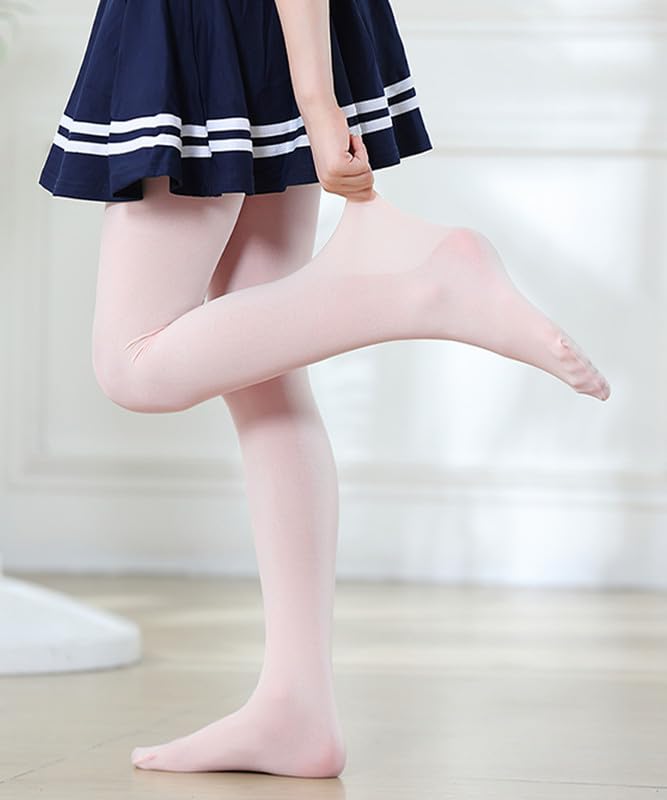 DIPUG Girls Tights Footed Toddler Kids Pantyhose for School2