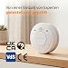 Smartwares Rauchmelder - 85 dB - Optischer Sensor - 10-Jahres-Batterie - Q-Label - 10.025.28
