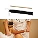 Generic Gua Sha Stick Bamboo Massage Stick Beauty Salon Portable Massager Tool Bamboo Guasha Tool for Full Body Relax Muscles Waist, 42x1.5cm with Bag