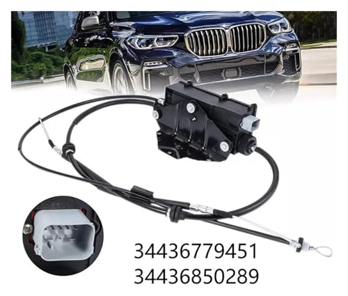 Actuador freno mano para BMW X6 E71 E72 módulo de control electrónico 34436779451 4