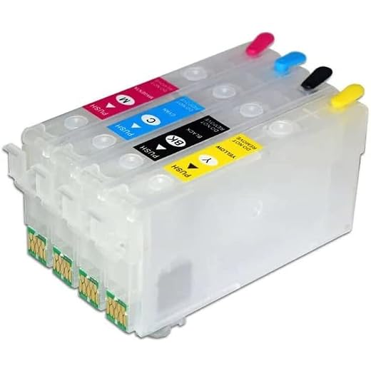Conversion Pigment, Dye, Sublimation Ink Cartridges Empty Ink Cartridge with Single-use Chip for Epson 812XL 812 XL Fit for Workforce Pro WF-7840 WF-7820 WF-7310 EC-C7000 Printer DTF Printing