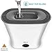 OPOLAR EV01 Digital Evaporative Humidifier for Babyroom & Bedroom, Purifying The Air w/Ionizer and Wicking Filter-No Mist & No Noise-Top Fill & Easy Clean-LED Panel &Timer-0.8Gal, White