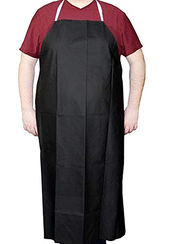 Vision Scientific AB2736 Pack of 25 - Black Rubberized Aprons (27