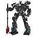 WENC Transformērs Toys Optimus Prime Spielzeug 30 cm Versión de Barniz de retención KM-01L Modelo de Columna de músculo absdininal de Optimus Negro y Verde LS03L Toy Robot - para niños 6 años