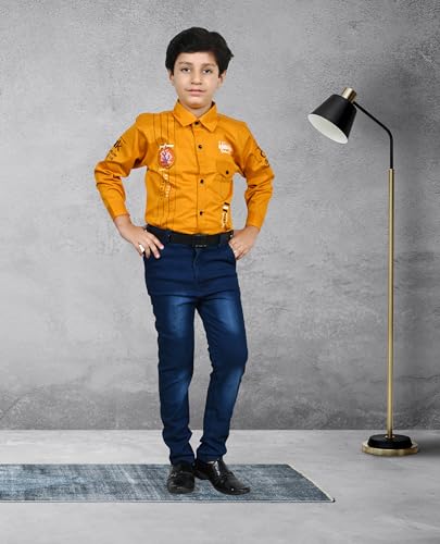 Image of Boys Boys Shirt and Jeans Set