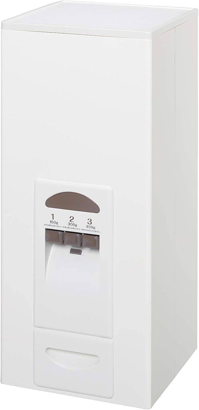 Amazon｜計量米びつ 米容量33kg スタンダードタイプ RC-333W｜米びつ