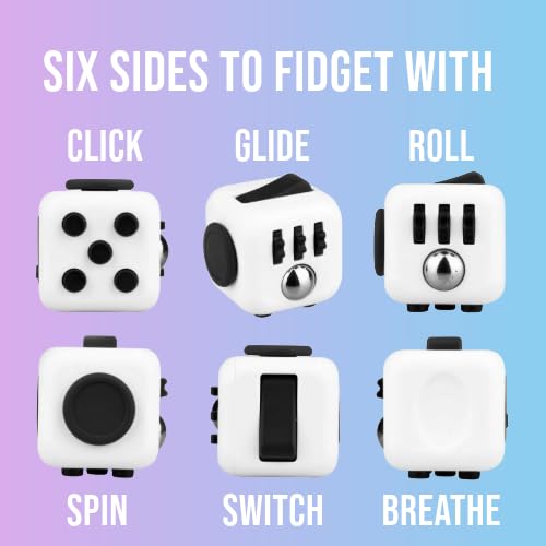 Fidget Gadget Toy – Premium Quality Stress Relief Cube Toy for Adults and Kids – Improve Focus, Relieve Anxiety, and Increase Productivity – Durable and Portable Design