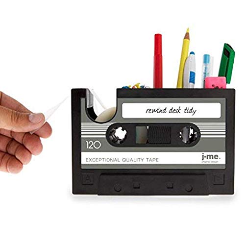 Amazing Mall Creative - Estuche Adhesivo para lápices, jarrón Popular para papelería, papelería, papelería, Oficina, papelería, Proveedor, Regalo, onepalace(Negro)