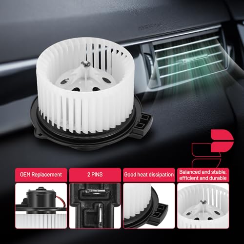 Image of BDFHYK AC Heater Blower Motor Fan 700059 Compatible with Toyota Tacoma 1995 1996 1997 1998 1999 2000 2001 2002 2003 2004, Echo 2000 2001 2002 2003 2004 2005,HVAC Blower Motor for 8710304030 8710352060