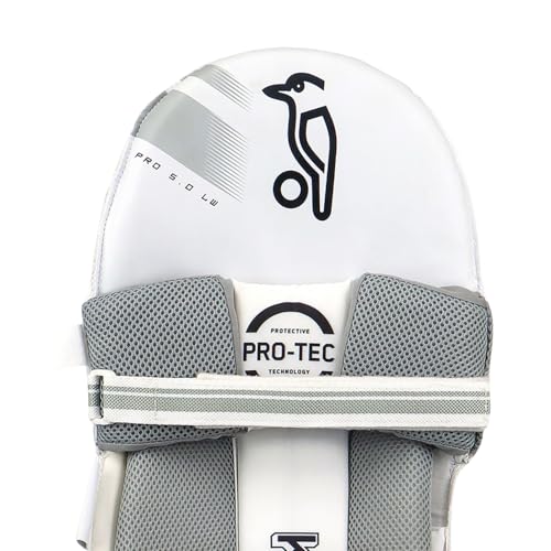 Image of Kookaburra Pro 5.0 LW Adult RH Cricket Batting Legguards - Lightweight Design, Superior Protection & Comfort for Elite Players