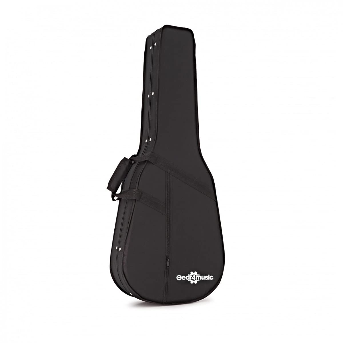 gear4music Étui Rigide léger en Mousse pour Guitare Classique | Solide mais léger pour guitares classiques, poignée de transport et bretelles réglables