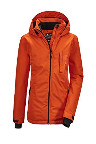 Veste fonctionnelle avec capuche fille imperméable et coupe-vent