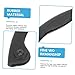 CORHAD Skateboard Deck Guard Rubber Anti-Collision Strip for Edge Protection Easy Install for Skateboard Flexible Wear-Resistant Design