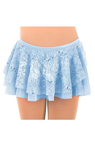 Mondor 6309 Lace Skirt (Blue, Adult Small)
