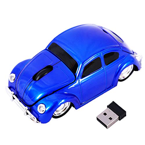 Jinfili Classical Style Wireless Car Shap Computer Mouse Ergonomic Game Optical Mouse Mice For Desktop Laptop Pc Win 10 #TOP2
