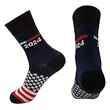 Trump Socks,Trump 2020 Dress Socks,Make America Great Again USA Socks-Black