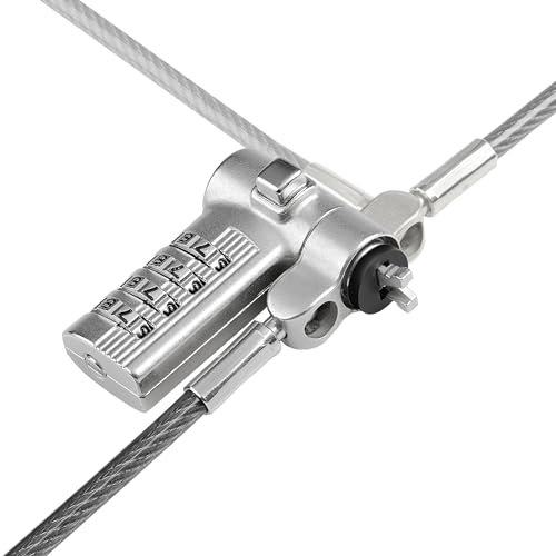 StarTech.com Antivol Universel pour Ordinateur Portable de 2m Câble de Sécurité Sérialisé pour Ordinateur Portable Compatible avec Noble Wedge®/Nano - vue 7