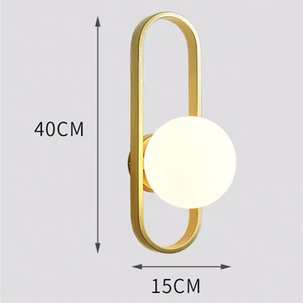 ceiling Nordic Light Glass, MIDI wieku ścienna magiczna fasolka globowa światła Wal oświetlenie do salonu sypialnia sypialnia sypialnia sypialnia korytarz kuchenny Cloakroom, gniazdo E27 (kolor: