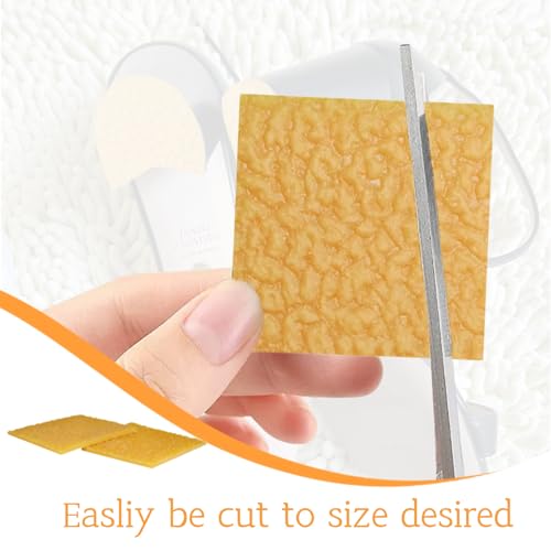 Image of Shoe Sole Repair Rubber, Brown Rubber Sole Sheet, Boot Heel Repair, 5 /32 Inch Thick, 4 Patches