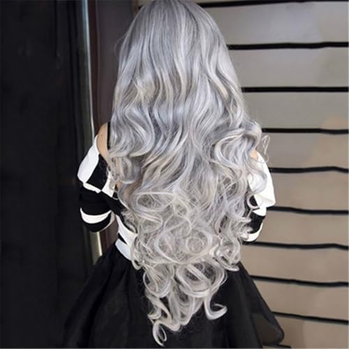 Crema colorante temporal para cabello tono gris plateado unisex miniatura 4