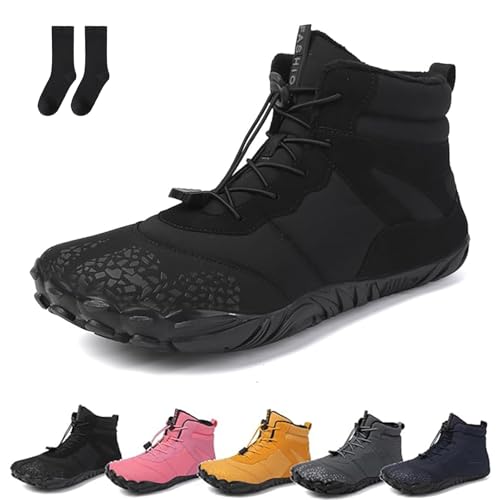 Barefoot Winter Shoes Women Men, Hike Barefoot Foot Shoes Womens Men, Grounded Footwear for Women
